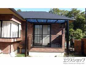 のテラス屋根 フーゴF 独立テラスタイプ 単体 積雪〜20cm対応 施工例