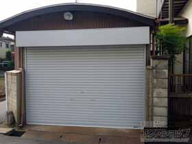 のガレージシャッター プラテアII スチールタイプ 手動式 施工例