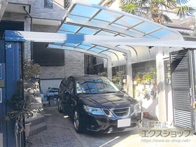 のカーポート レイナキャップポートグラン50 積雪〜50cm対応 施工例