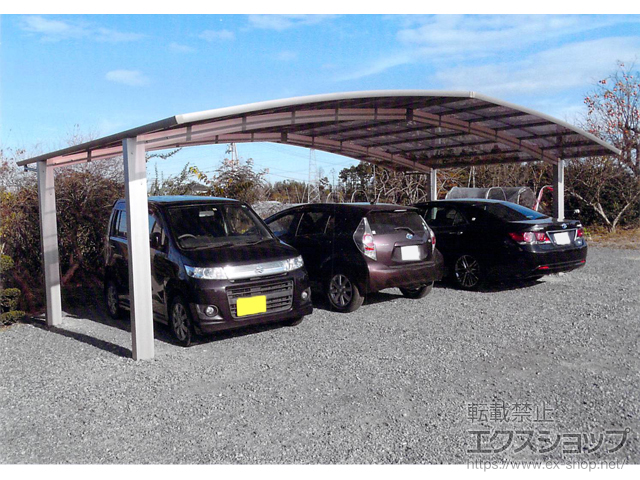 のカーポート レイナトリプルポートグラン　積雪〜20cm対応 施工例