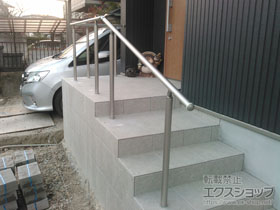 のフェンス・柵 パルトナーUDフェンス 1型 自立タイプ 施工例