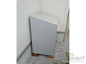 のゴミステーション ダストボックス ミニ パネル床タイプ DBN-106P 400L 施工例