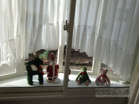 の二重窓（内窓） インプラス ダストバリア仕様 引違い窓 2枚建 施工例