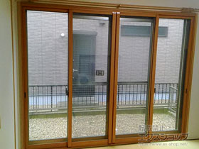 の二重窓（内窓） インプラス ダストバリア仕様 引違い窓 2枚建 施工例