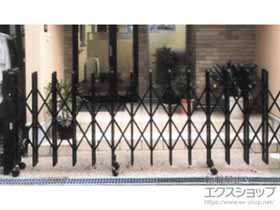 のカーゲート ニューエクジスXA型 キャスター式 片開き 35SA 施工例