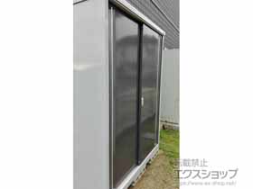 の物置・屋外倉庫 シンプリー 一般型 1520×755×1903 MJX-157E-P-PG 施工例