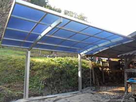 のカーポート レイナポートグラン　積雪〜20cm対応 施工例