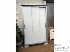 の物置・屋外倉庫 エスモ 一般型 (ESE-1206A-PW) 施工例