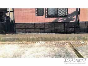 のフェンス・柵 ライシスフェンス1型 フリーポールタイプ 施工例