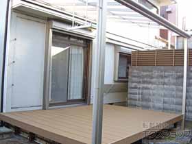 のウッドデッキ ひとと木2 施工例