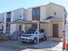 のカーポート ソリッドポート ワイド 積雪〜20cm対応 施工例