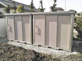 の物置・屋外倉庫 エスケーエイト SK8-100 一般型 2200×1600×1940 SK8-100 施工例