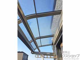 のバルコニー・ベランダ屋根 スピーネ R型 ルーフタイプ 単体 積雪〜20cm対応 施工例