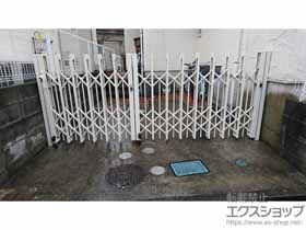 のカーゲート アルシャインII PG型R(ペットガード) Aタイプ 片開き親子 (150+190)SP 施工例