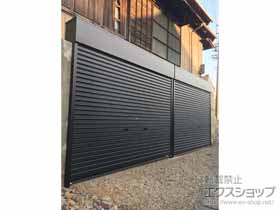 ガレージシャッター プラテアII スチールタイプ 手動式 施工例
