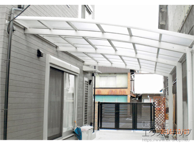 のカーポート レイナベーカポートグラン 延長　積雪〜20cm対応 施工例