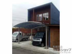 のカーポート プレシオスポート ワイド 積雪〜20cm対応 施工例