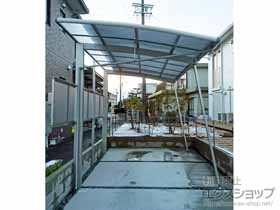 のカーポート レイナポートREグラン 前下がり 積雪〜20cm対応 施工例