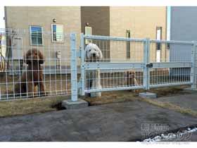 の門扉 ハイグリッド門扉N8型 柱使用 施工例