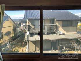 の二重窓（内窓） インプラス ダストバリア仕様 引違い窓 2枚建 施工例