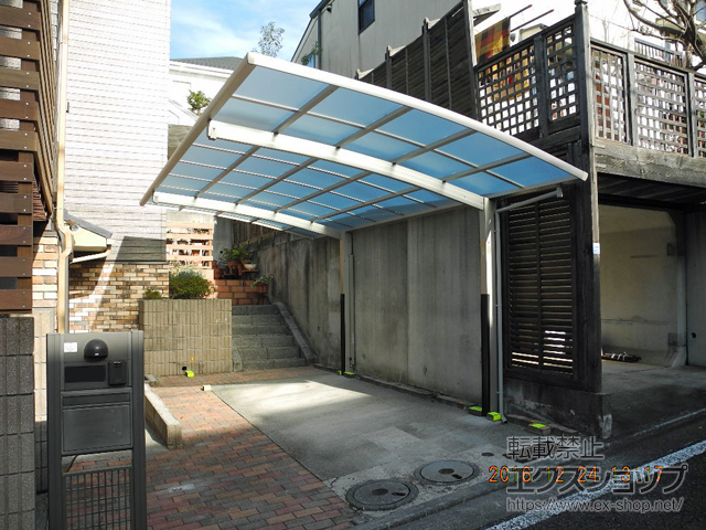 のカーポート レイナポートグラン　耐風圧強度仕様 積雪〜30cm対応 施工例