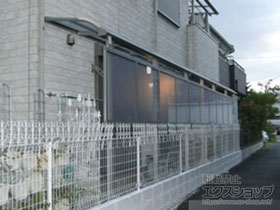 のテラス屋根 ヴェクターテラス R型 テラスタイプ 3連棟 積雪〜20cm対応 施工例