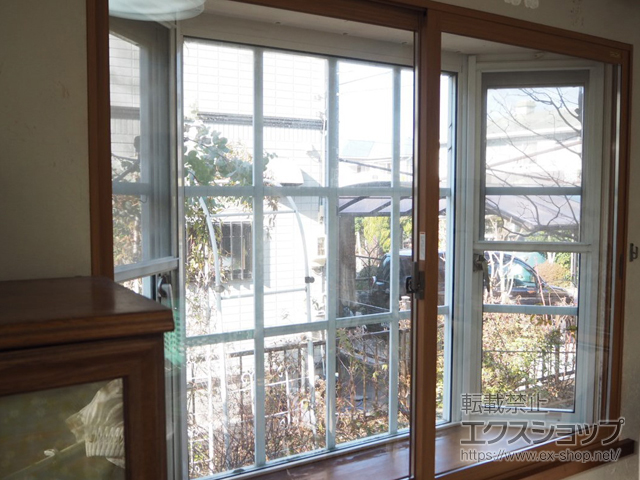 の二重窓（内窓） インプラス ダストバリア仕様 引違い窓 2枚建 施工例