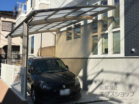 のカーポート ネスカR (ラウンドスタイル) 積雪〜20cm対応 施工例