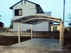 YKKAPのカーポート レイナツインポートグラン　積雪～20cm対応 施工例