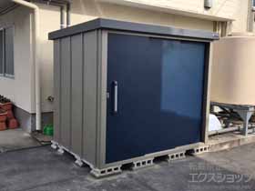 の物置・屋外倉庫 エスケーエイト SK8-100 一般型(SK8-100) 施工例
