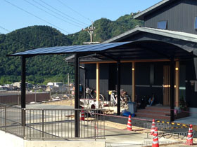 のカーポート レイナツインポートグラン　積雪〜20cm対応 施工例