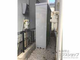 の物置・屋外倉庫 シンプリー 一般型 (MJX-134D-LG) 施工例