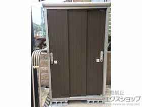 の物置・屋外倉庫 エスモ 一般型 (ESE-1207A-DW) 施工例