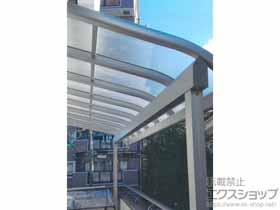 のバルコニー・ベランダ屋根 プレシオステラス R型 1500 屋根タイプ 単体 積雪〜50cm対応 施工例