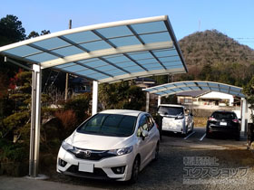 のカーポート レイナポートグラン　積雪〜20cm対応 施工例