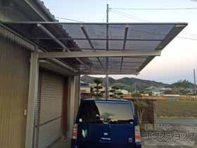 のカーポート ニューマイリッシュ 逆勾配 前下がり 積雪〜20cm対応 施工例