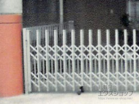 のカーゲート トリップゲート ペットガード型 ノンレール 片開き 40S 施工例