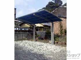 のカーポート プレシオスポート 積雪〜20cm対応＋着脱式補助柱 2本入り×1セット 施工例