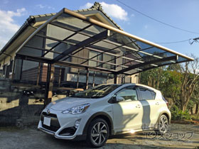 のカーポート レイナポートグラン　積雪〜20cm対応 施工例