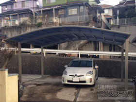 のカーポート レイナツインポートグラン　積雪〜20cm対応 施工例