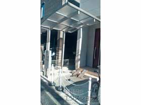 のサイクルポート・駐輪場 レイナポートグランミニ 積雪〜20cm対応 施工例