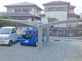 のカーポート プレシオスポート Y合掌 積雪〜20cm対応 施工例