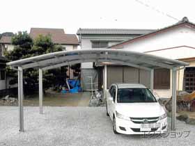 のカーポート レイナツインポートグラン　積雪〜20cm対応 施工例