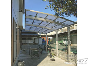 のカーポート レイナポートグラン 延長　積雪〜20cm対応 施工例