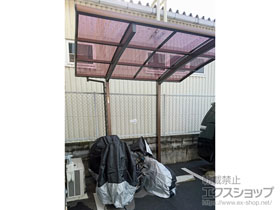 のサイクルポート・駐輪場 レイナポートグランミニ 積雪〜20cm対応 施工例