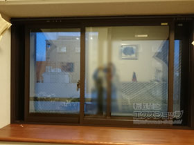 の二重窓（内窓） インプラス ダストバリア仕様 引違い窓 2枚建 施工例