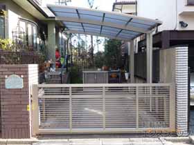 のカーポート カムフィエース 積雪〜20cm対応 施工例