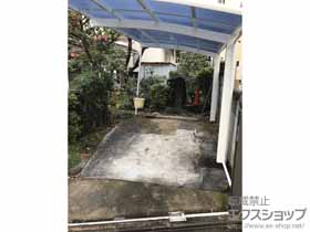 のカーポート レイナポートグラン　積雪〜20cm対応＋着脱式サポート 標準・ハイルーフ兼用 2本入り 施工例