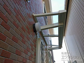 のテラス屋根 スピーネ F型 ルーフタイプ 単体 積雪〜20cm対応 施工例