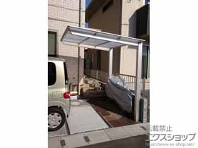 のサイクルポート・駐輪場 ネスカFミニ (フラットスタイル) 積雪〜20cm対応 施工例